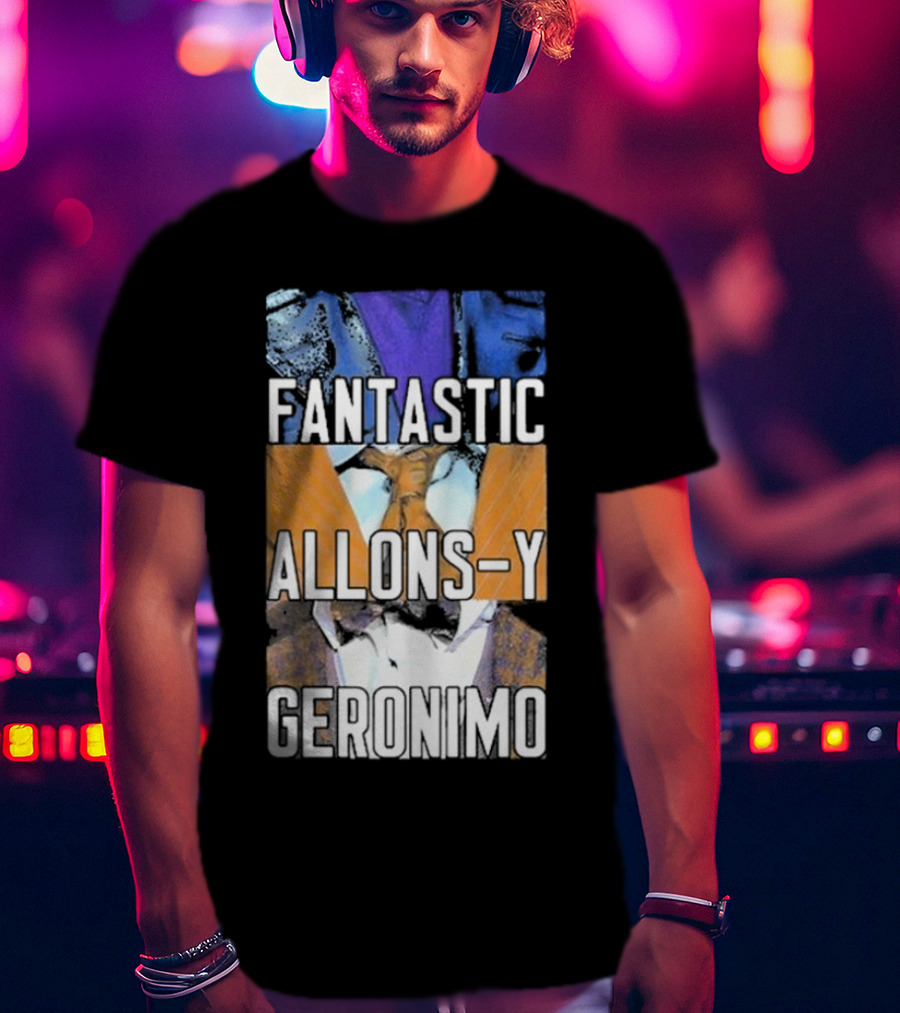 Doctor Who Fantastic Allons-Y Geronimo T-Shirt