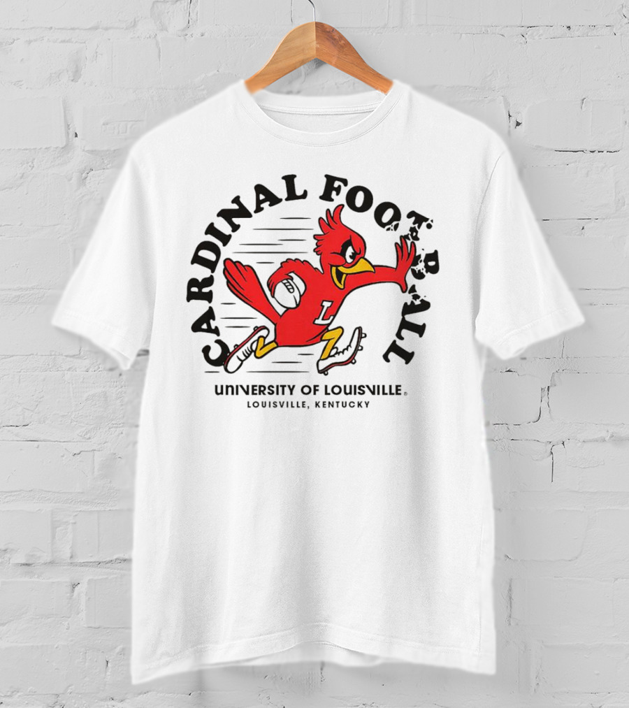 Louisville Cardinals Football University Of Louisville Mascot Louisville Kentucky T-Shirt
