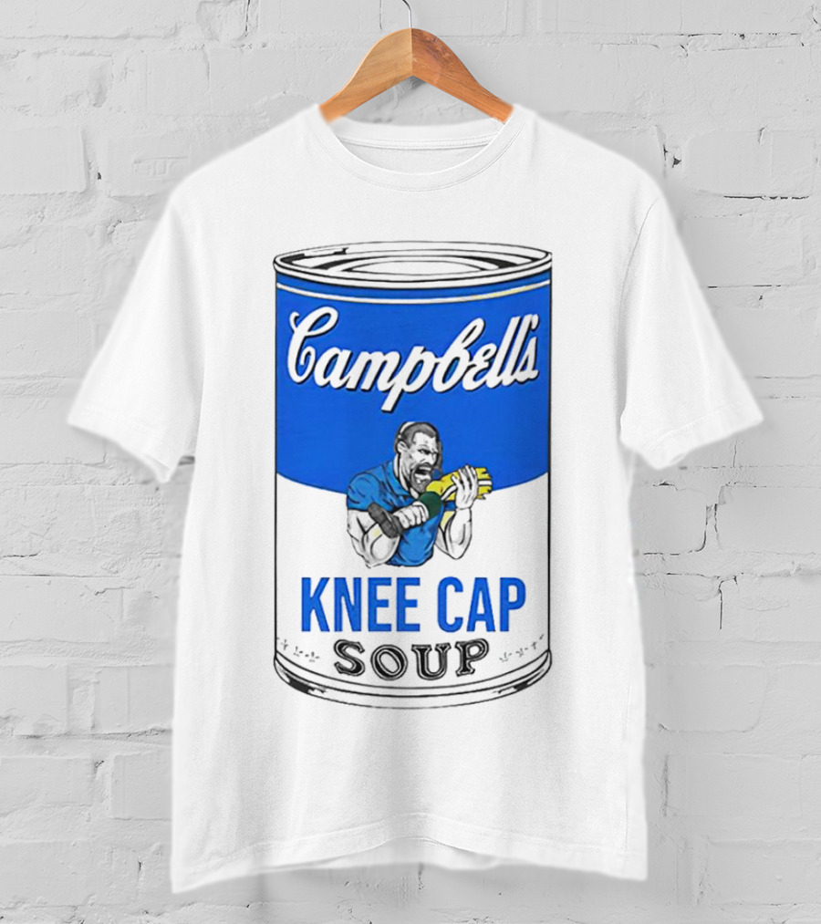 Campbell's Knee Cap Soup Dan Campbell Football Motivational T-Shirt