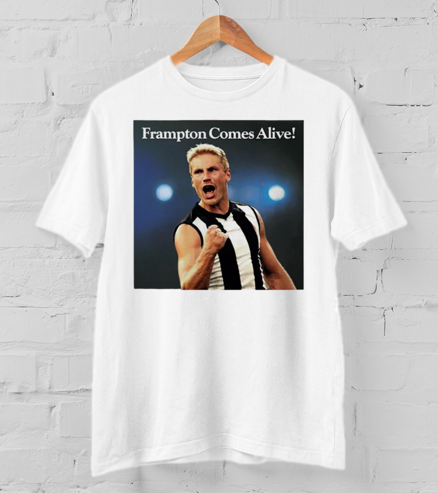 Frampton Comes Alive Collingwood Football Club Tribute Player T-Shirt