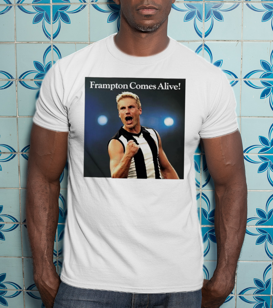 Frampton Comes Alive Collingwood Football Club Tribute Player T-Shirt