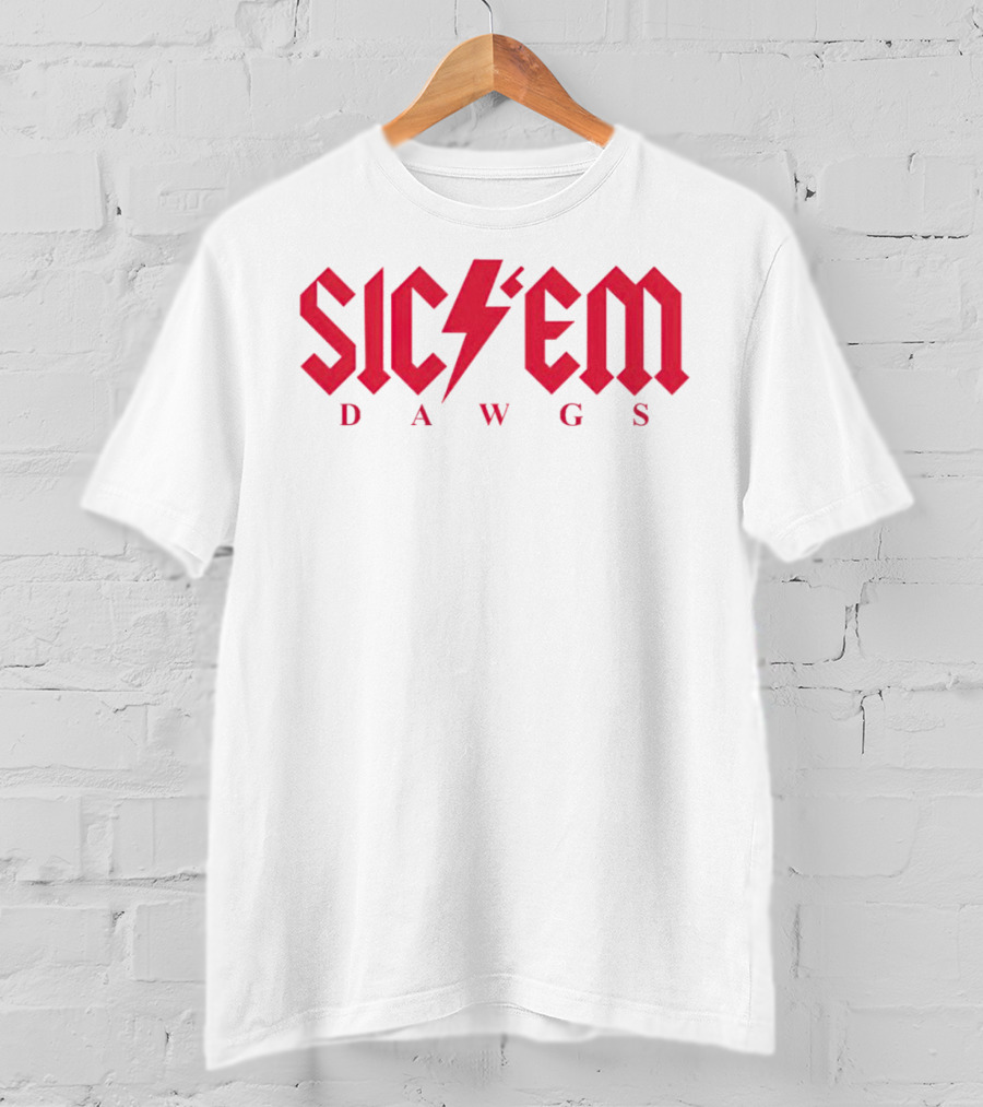 Sic Em Dawgs Bolt T-Shirt