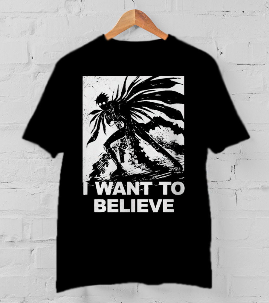 Death Note I Want To Believe Ryuk T-Shirt