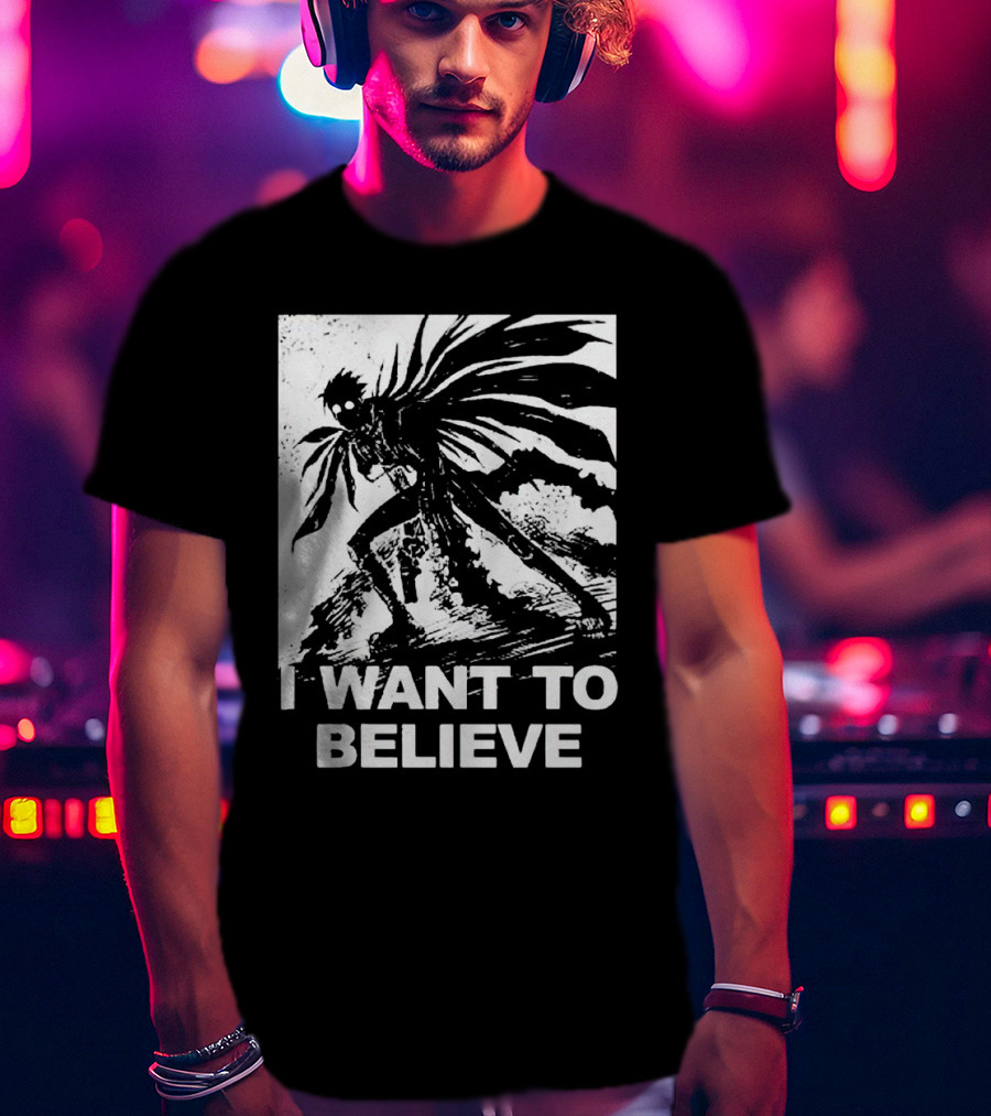 Death Note I Want To Believe Ryuk T-Shirt