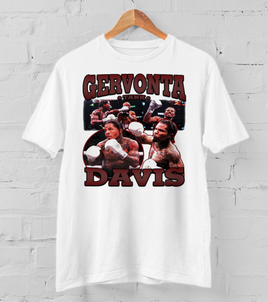 Gervonta Davis Tank Vintage Bootleg Boxing Collage T-Shirt