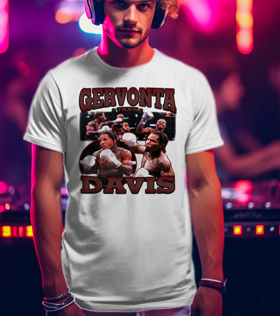 Gervonta Davis Tank Vintage Bootleg Boxing Collage T-Shirt