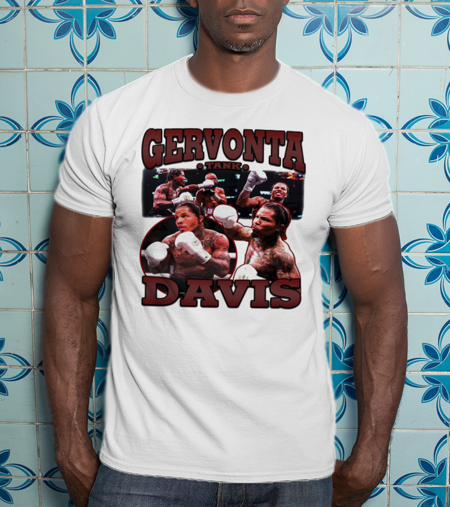 Gervonta Davis Tank Vintage Bootleg Boxing Collage T-Shirt