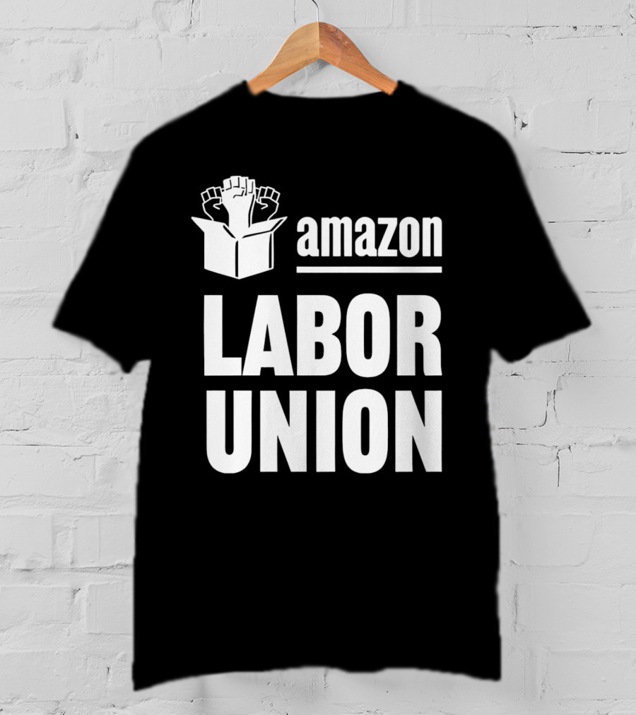Amazon Labor Union Fists In Box T-Shirt