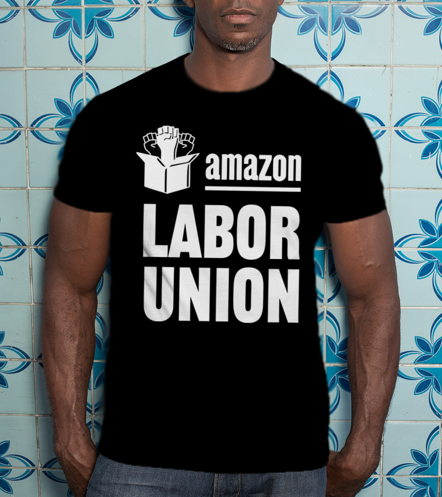 Amazon Labor Union Fists In Box T-Shirt