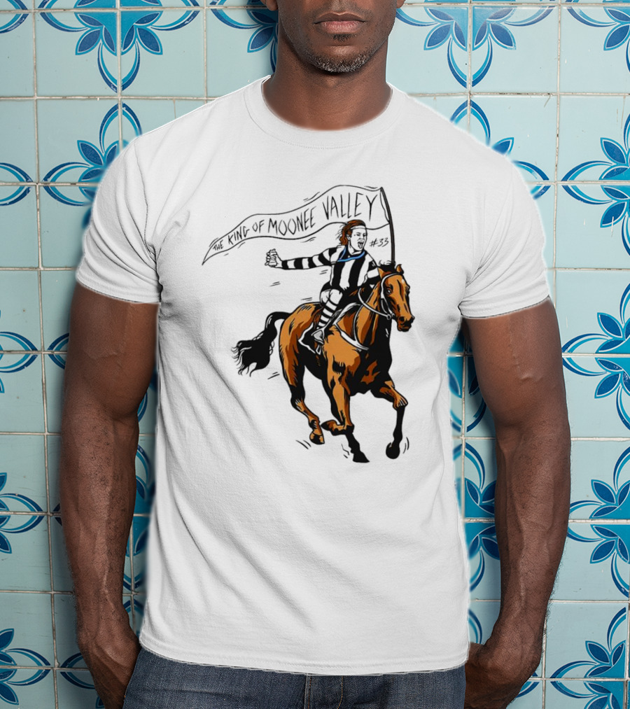 King Of Moonee Valley Jack Ginnivan Collingwood Football #35 T-Shirt