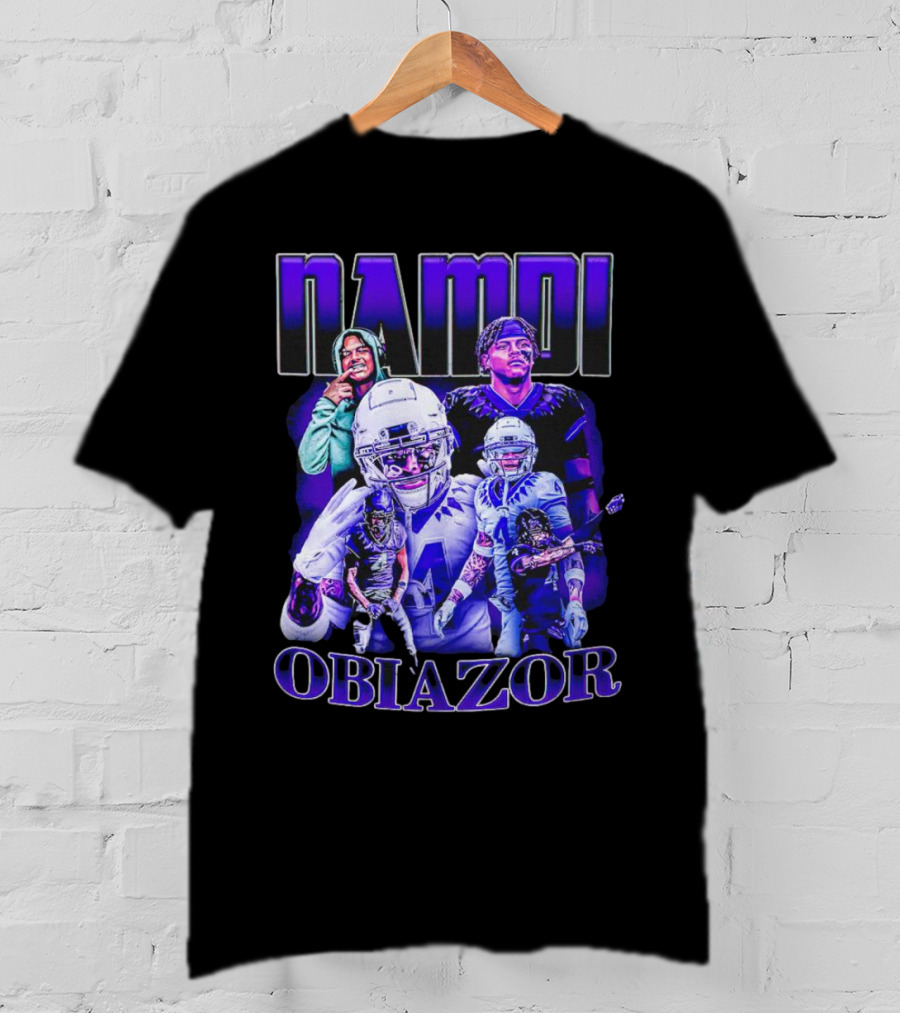 Namdi Obiazor TCU Horned Frogs Football Vintage Collection T-Shirt