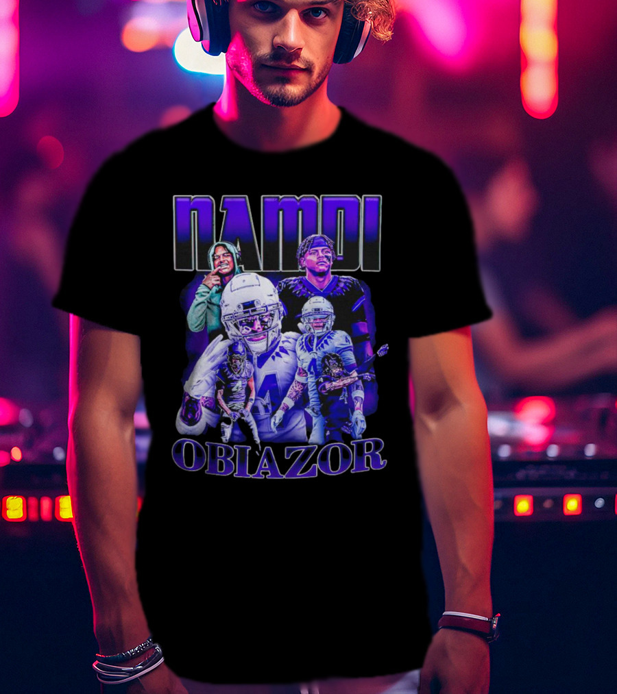 Namdi Obiazor TCU Horned Frogs Football Vintage Collection T-Shirt
