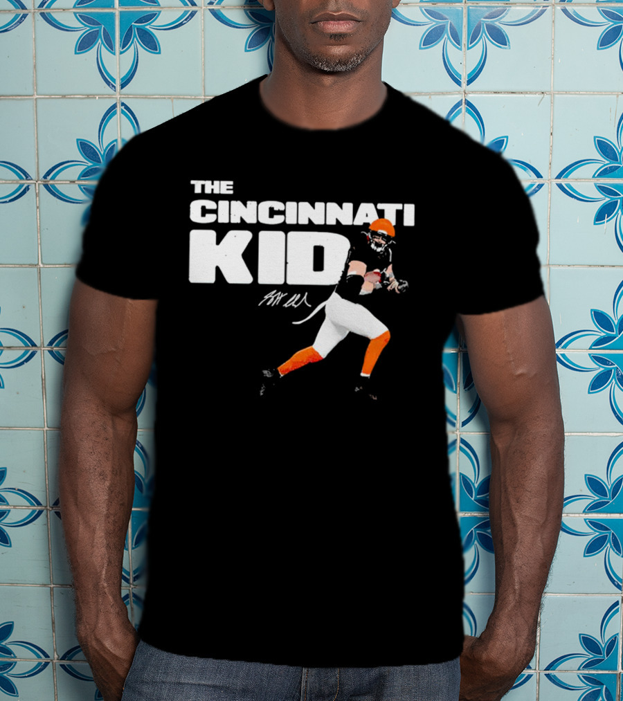 Trey Hendrickson Cincinnati Bengals The Cincinnati Kid Signature Football Gear T-Shirt