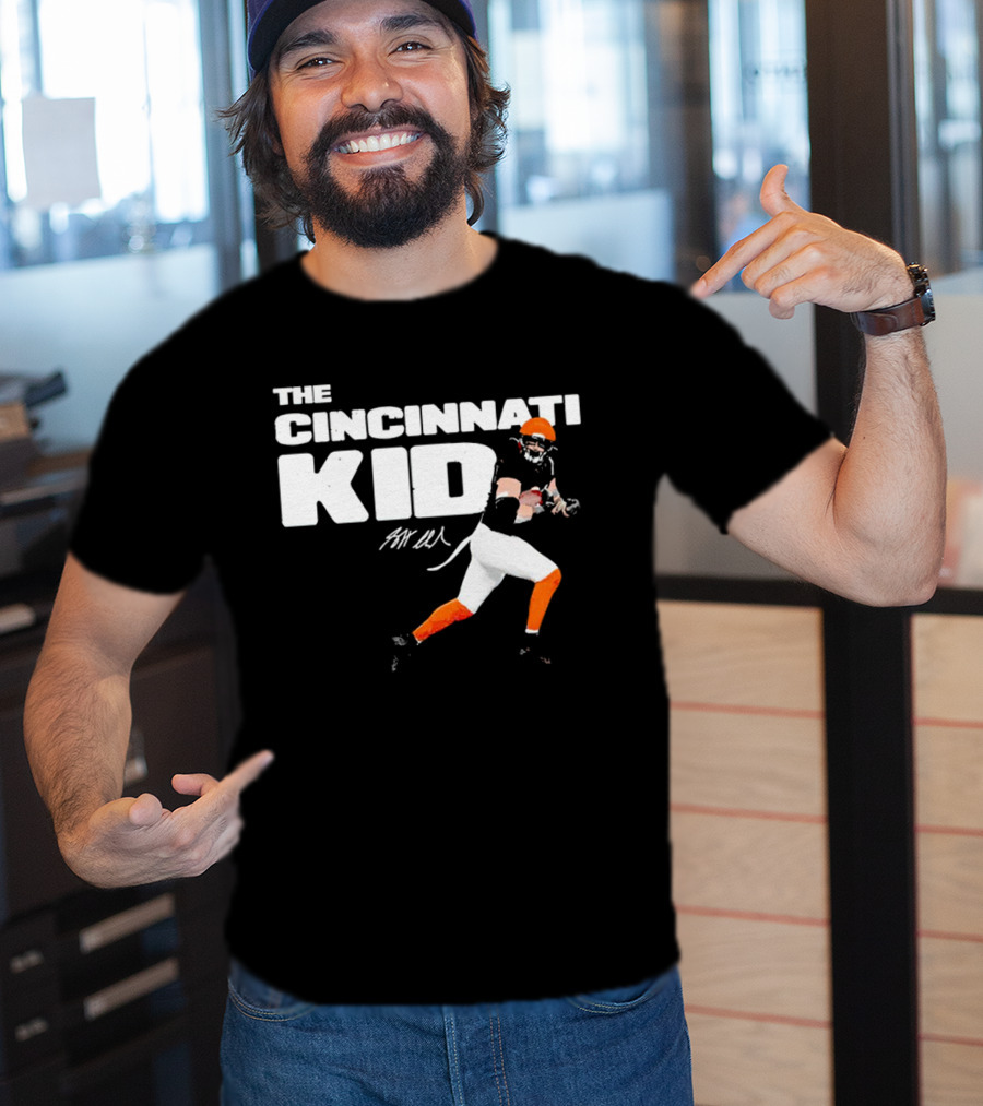 Trey Hendrickson Cincinnati Bengals The Cincinnati Kid Signature Football Gear T-Shirt