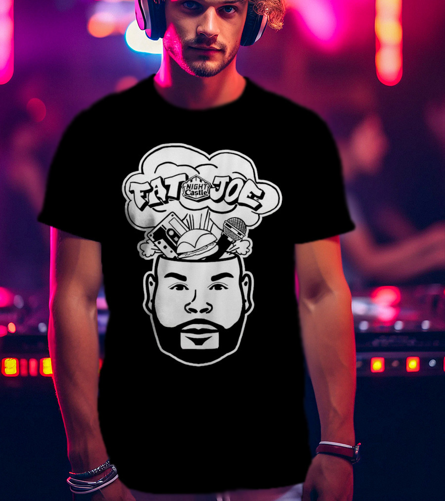 Fat Joe Night Castle Music And Burgers Icons T-Shirt