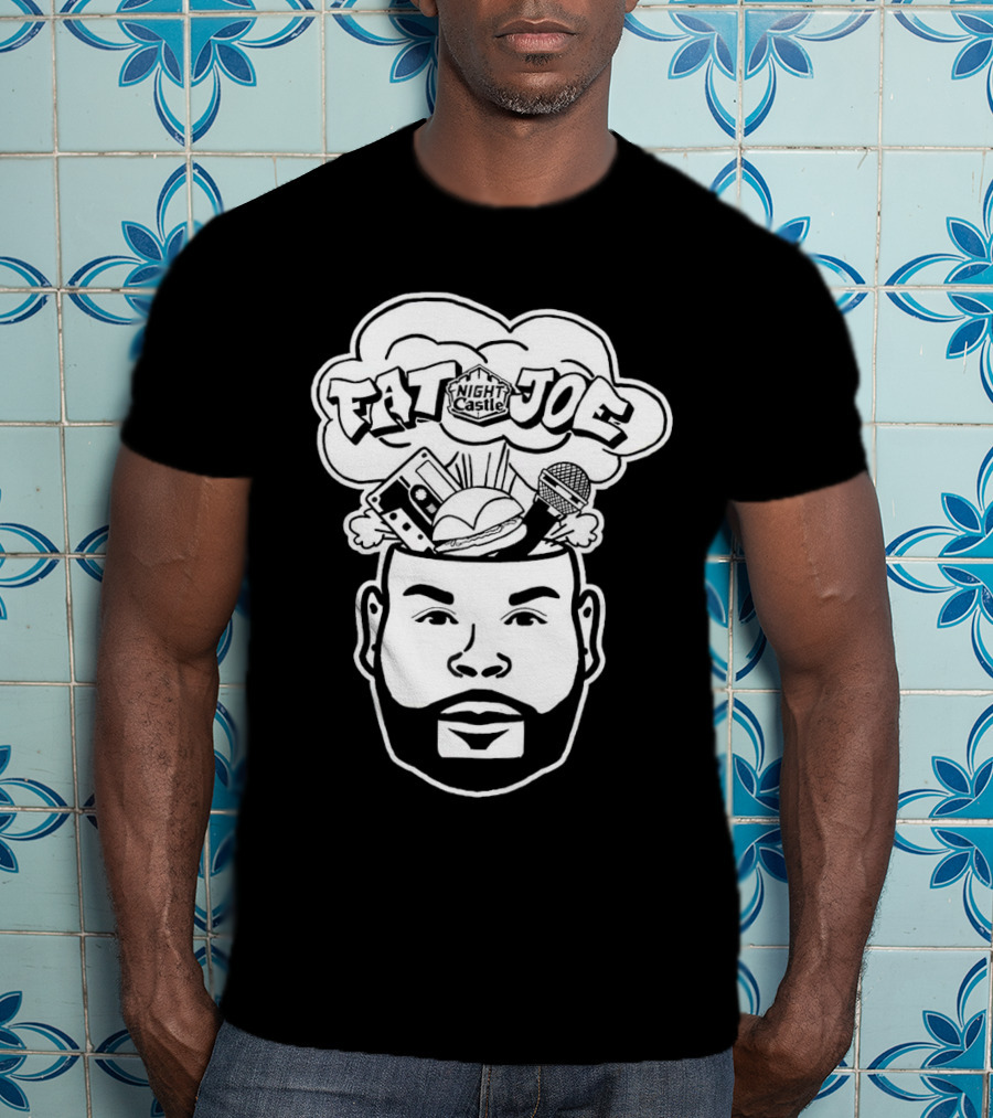 Fat Joe Night Castle Music And Burgers Icons T-Shirt