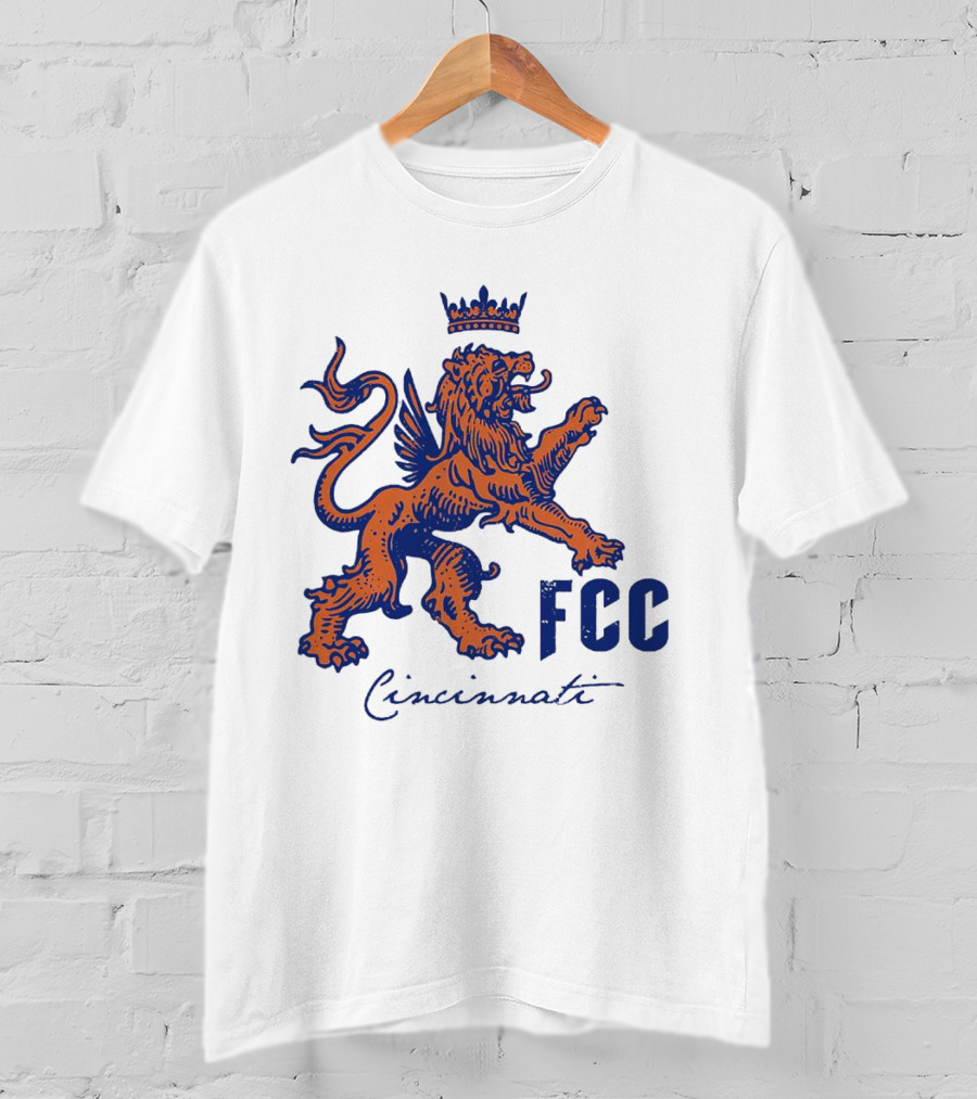 Heraldry Lion FCC Cincinnati T-Shirt