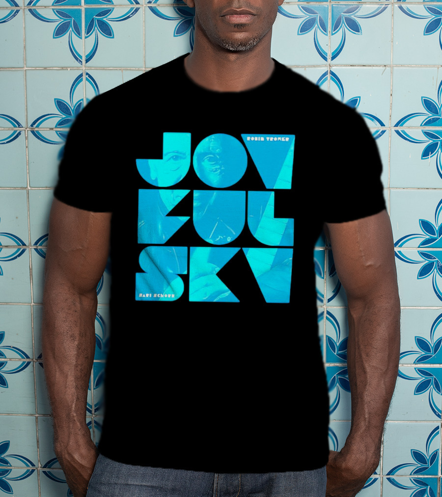 Robin Trower Joyful Sky Album Cover Art By Hari Schneider T-Shirt