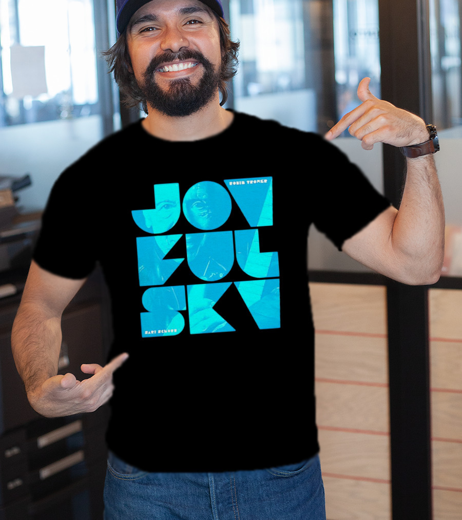 Robin Trower Joyful Sky Album Cover Art By Hari Schneider T-Shirt