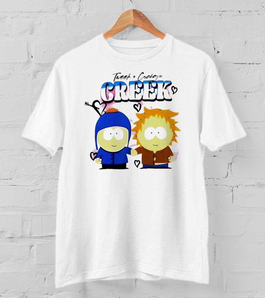 Tweek + Craig = Creek South Park T-Shirt