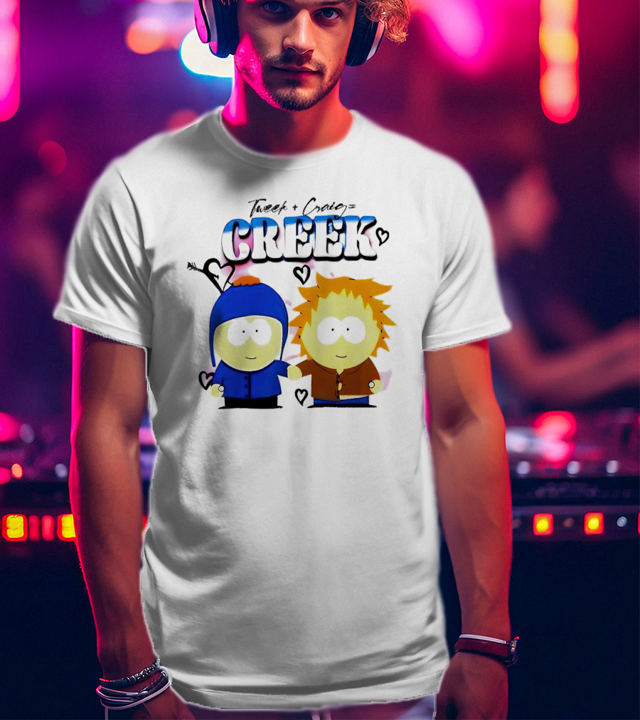Tweek + Craig = Creek South Park T-Shirt