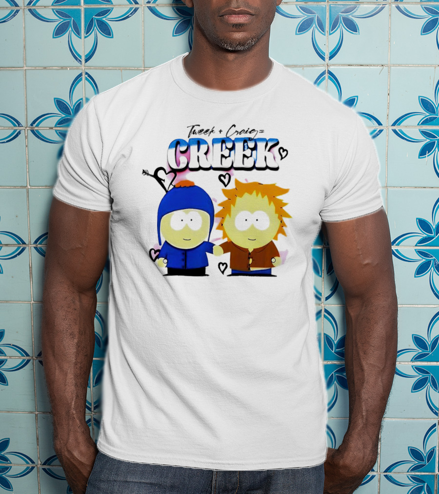 Tweek + Craig = Creek South Park T-Shirt
