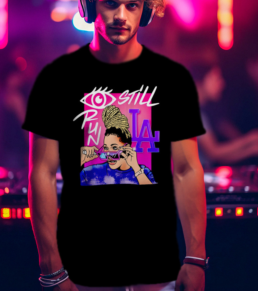 Baddies Still Run LA Cartoon T-Shirt