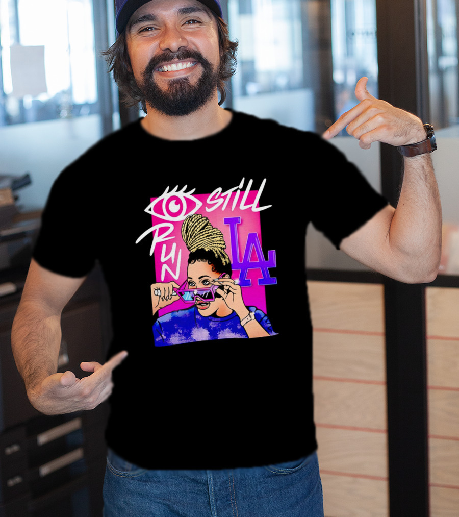 Baddies Still Run LA Cartoon T-Shirt
