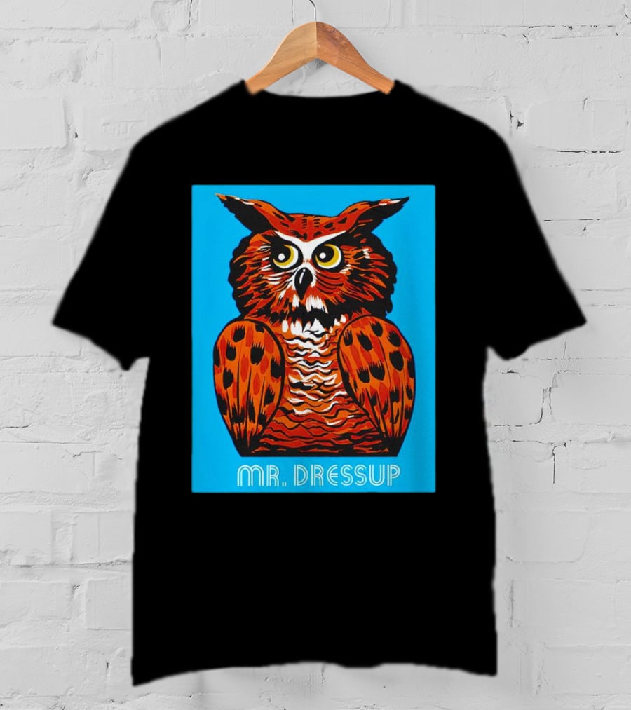 Craig Baird Mr Dressup Owl Retro T-Shirt