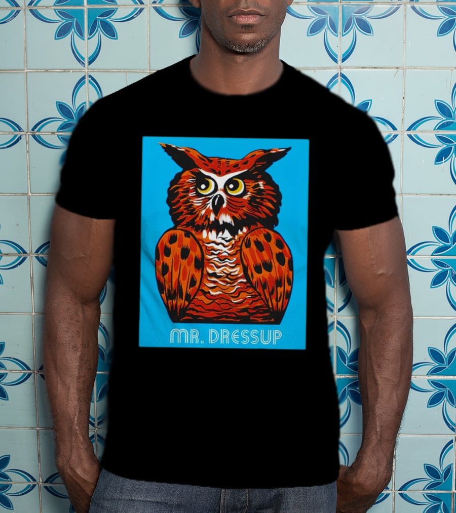 Craig Baird Mr Dressup Owl Retro T-Shirt