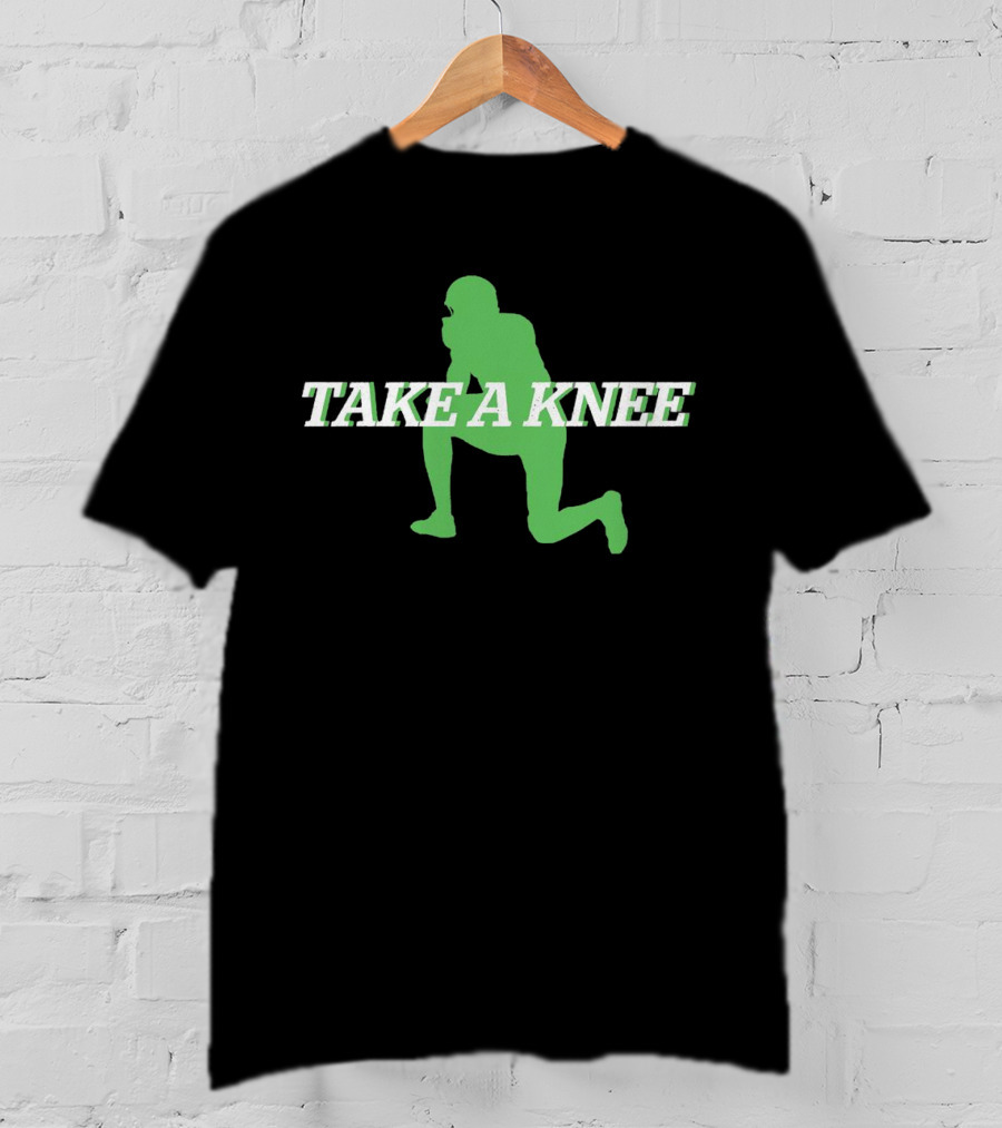Take A Knee Football Player T-Shirt