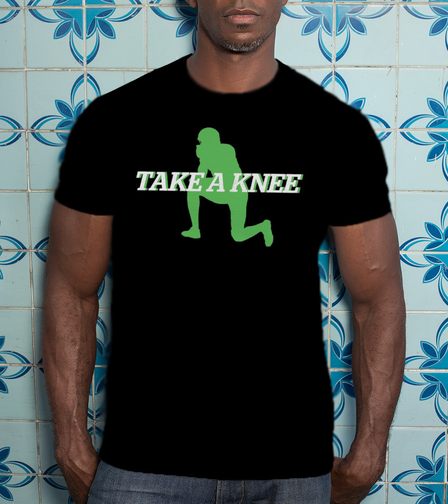 Take A Knee Football Player T-Shirt