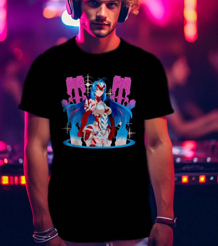 XenoGrade KOS MOS Mecha Warrior Character T-Shirt