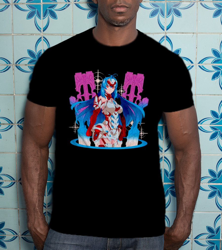 XenoGrade KOS MOS Mecha Warrior Character T-Shirt