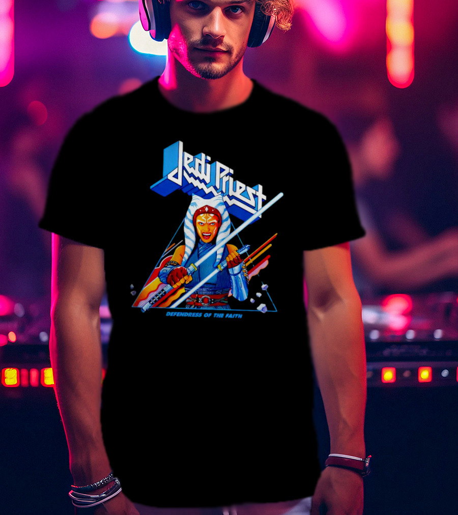 Jedi Priest Ahsoka Tano Defendress Of The Faith T-Shirt