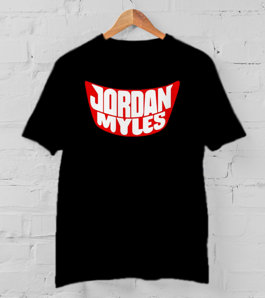 Jordan Myles Red And White T-Shirt