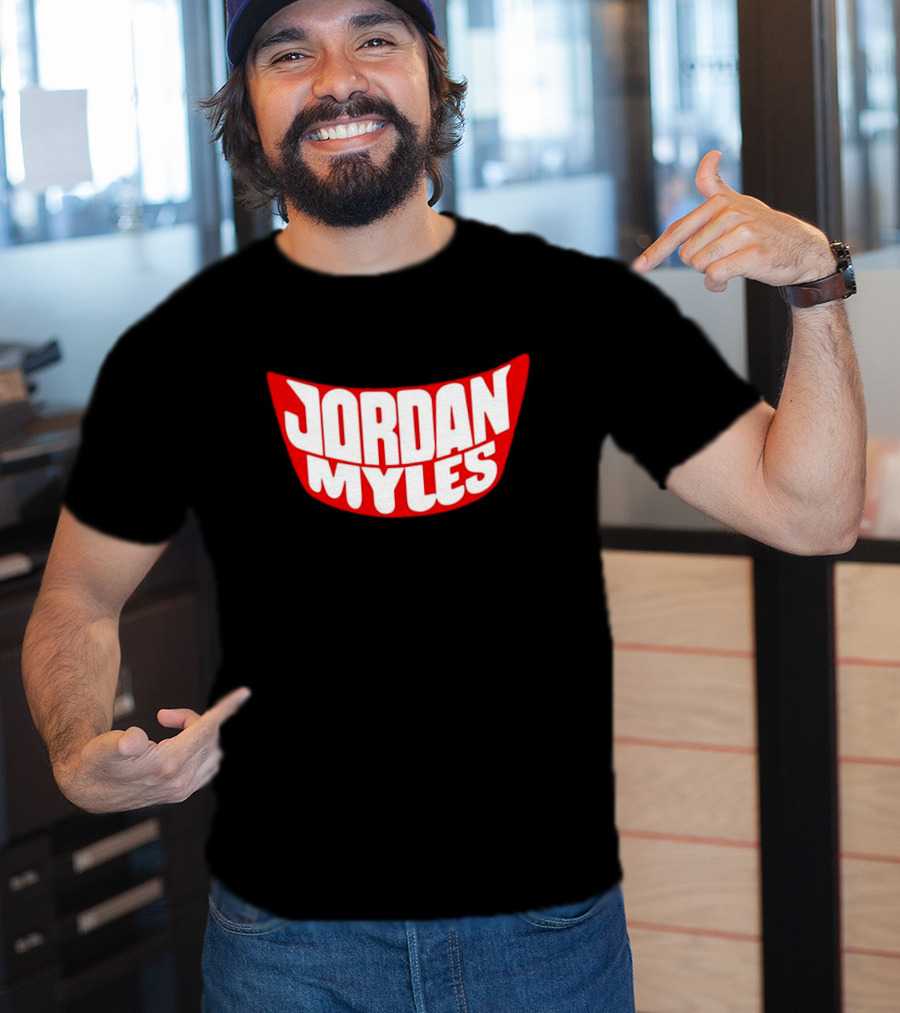 Jordan Myles Red And White T-Shirt