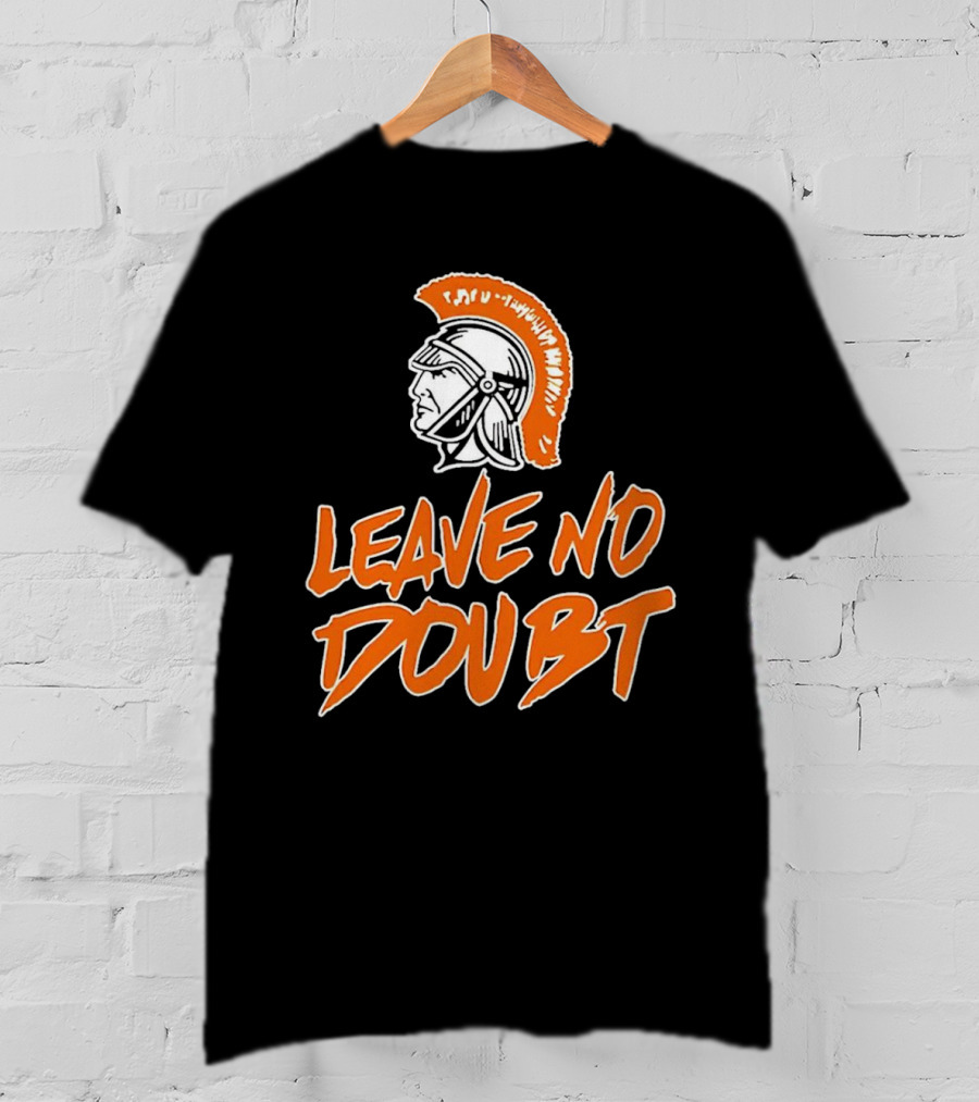 Arcanum Trojans Leave No Doubt Spartan Helmet T-Shirt