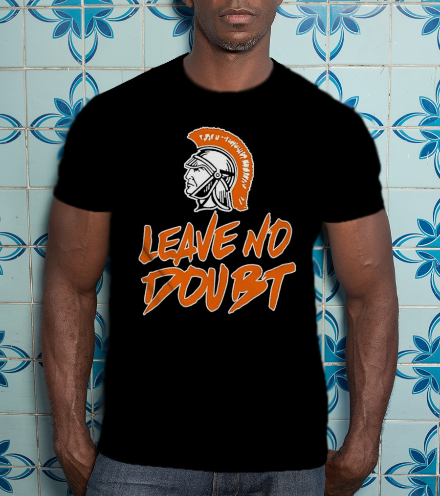 Arcanum Trojans Leave No Doubt Spartan Helmet T-Shirt