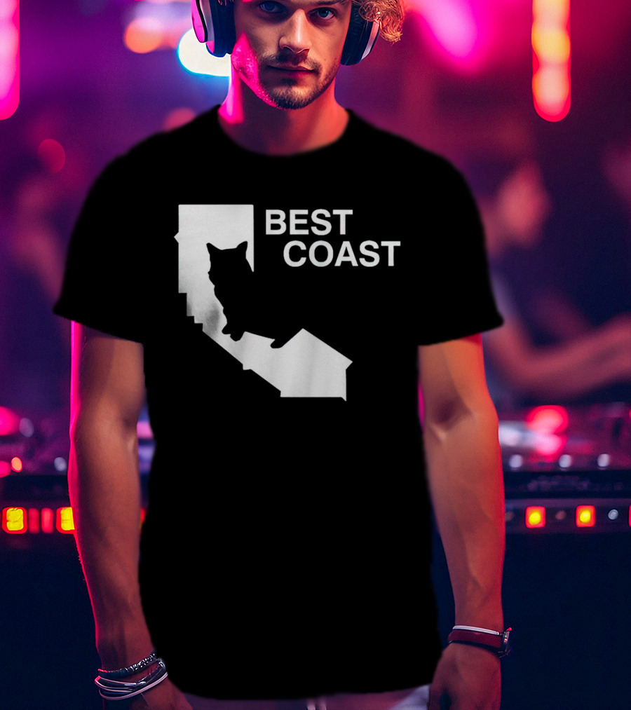 Hayley Williams Best Coast California Cat T-Shirt