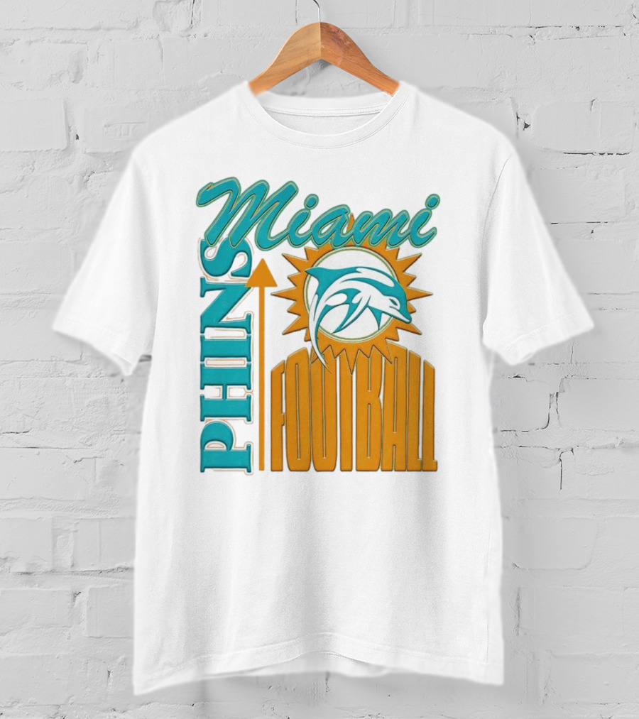 Miami Dolphins Phins Football T-Shirt