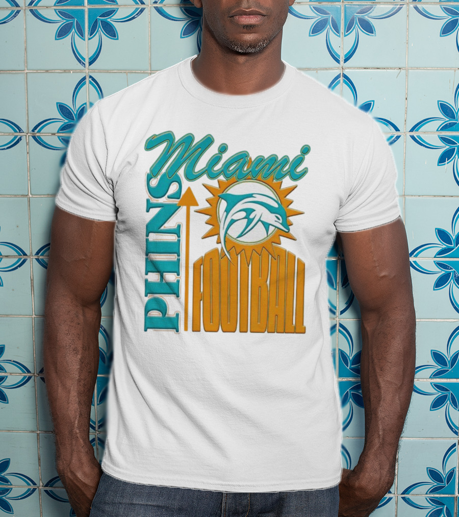 Miami Dolphins Phins Football T-Shirt