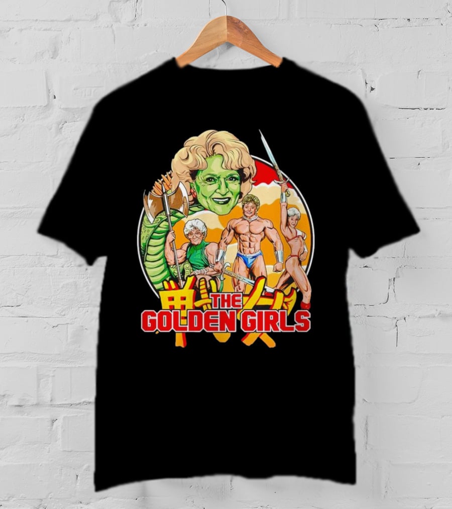 The Golden Girls Axe Warriors Anime T-Shirt