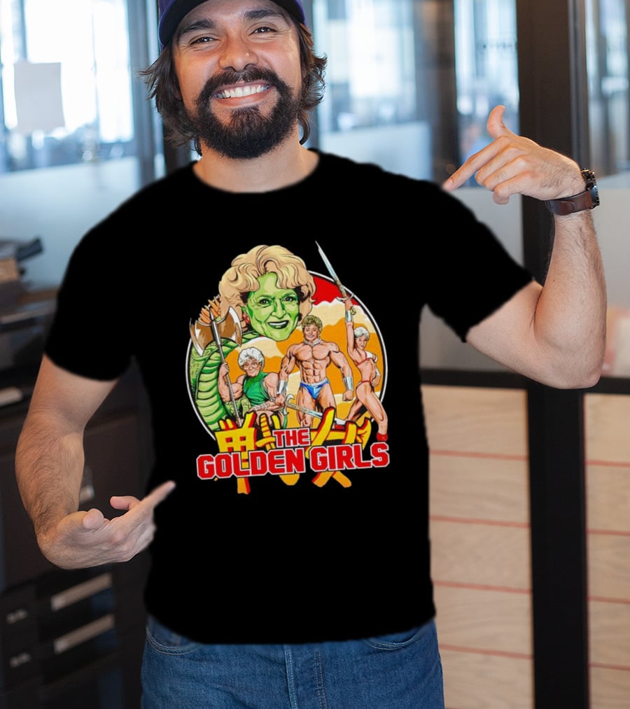 The Golden Girls Axe Warriors Anime T-Shirt