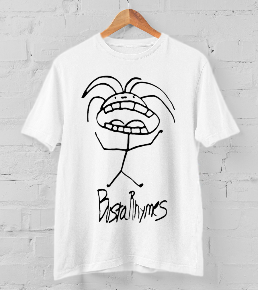Busta Rhymes Stick Figure Drawing T-Shirt