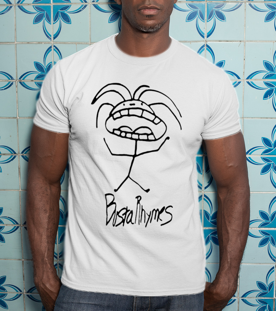 Busta Rhymes Stick Figure Drawing T-Shirt