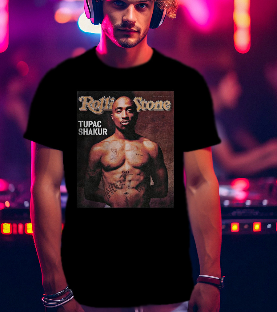 Rolling Stone Tupac Shakur Cover T-Shirt