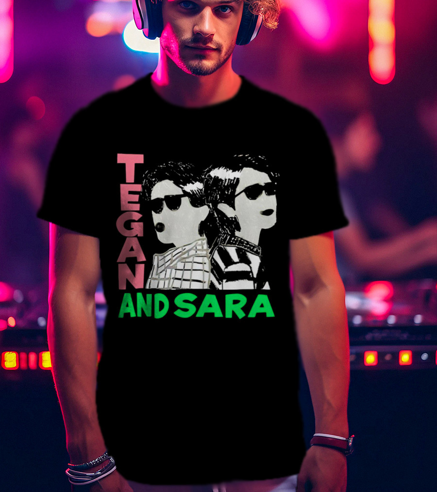 Tegan And Sara Duo Pop T-Shirt