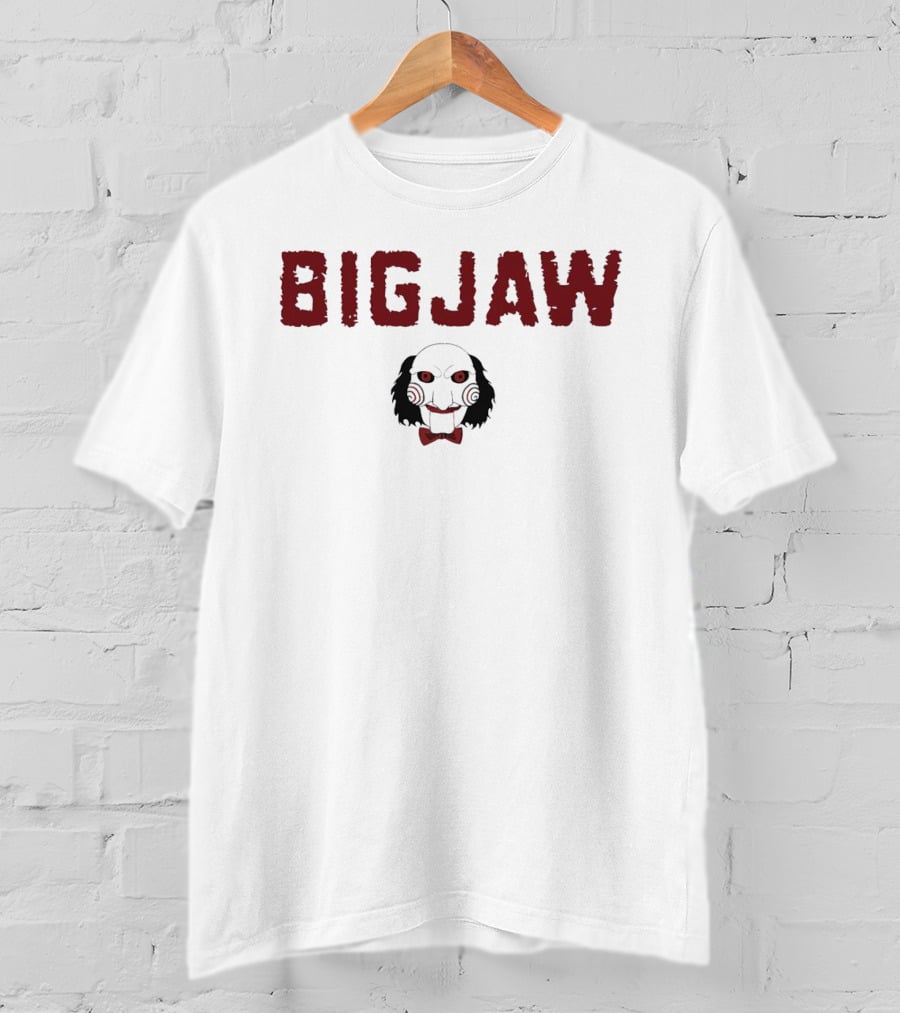 BIGJAW Horror Halloween Saw Puppet T-Shirt