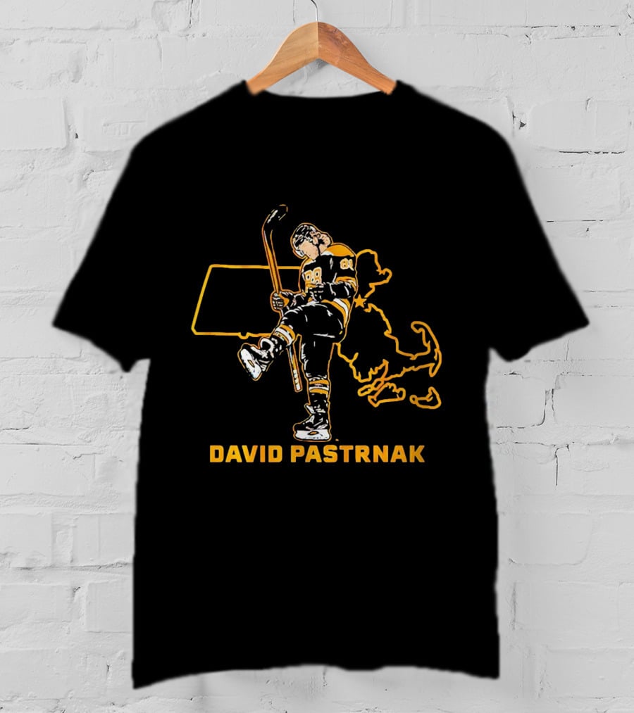 David Pastrnak Boston Bruins Massachusetts Hockey Star T-Shirt